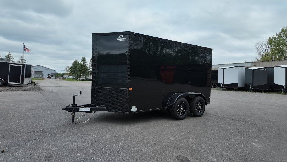 6 x 12 TA Enclosed Trailer - Black Out Package - .080 Polycore - Enclosed - Stryker Dealership Group