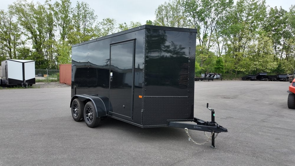 6 x 12 TA Enclosed Trailer - Black Out Package - .080 Polycore - Enclosed - Stryker Dealership Group