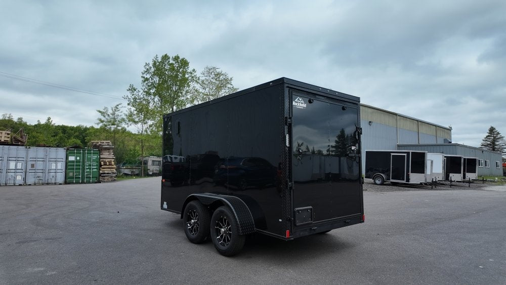 6 x 12 TA Enclosed Trailer - Black Out Package - .080 Polycore - Enclosed - Stryker Dealership Group