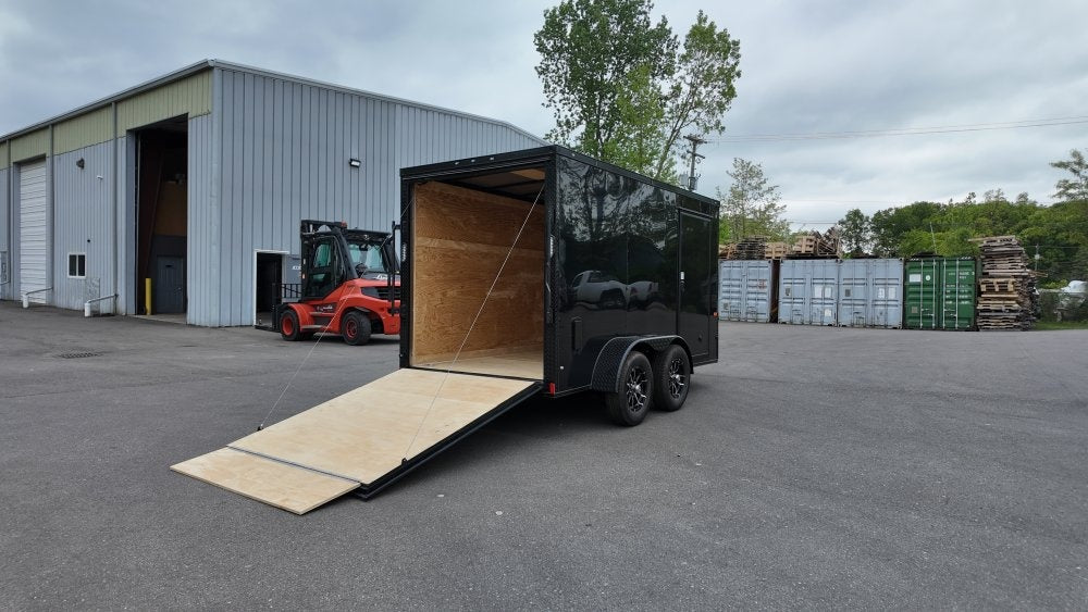 6 x 12 TA Enclosed Trailer - Black Out Package - .080 Polycore - Enclosed - Stryker Dealership Group
