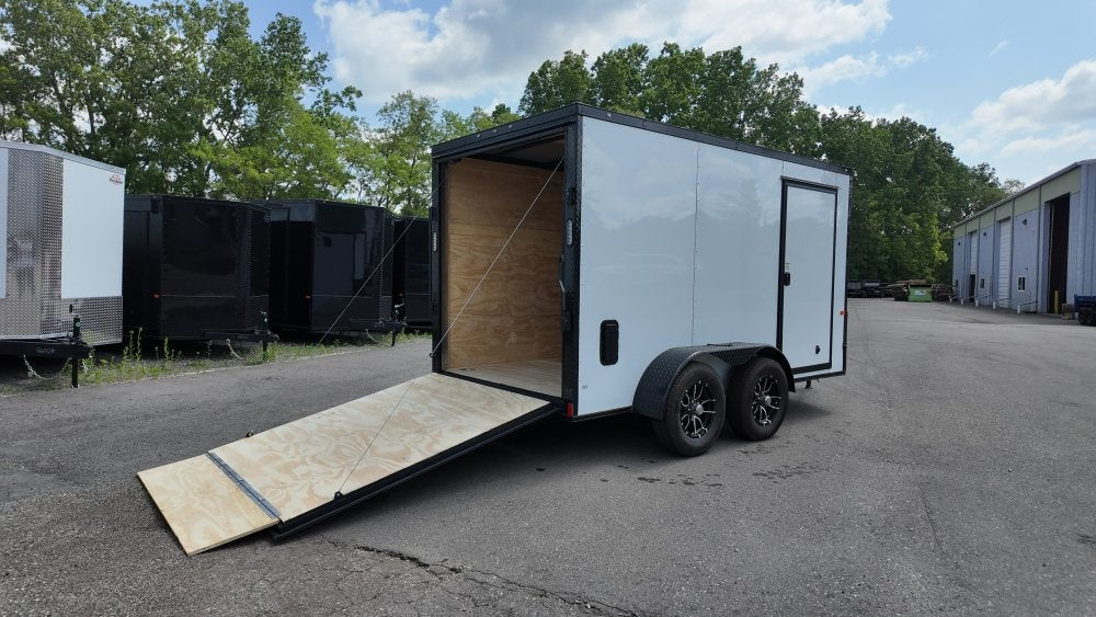 6 x 12 TA Enclosed Trailer - Black Out Package - .080 Polycore - Enclosed - Stryker Dealership Group