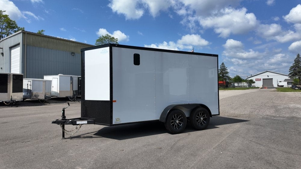 6 x 12 TA Enclosed Trailer - Black Out Package - .080 Polycore - Enclosed - Stryker Dealership Group