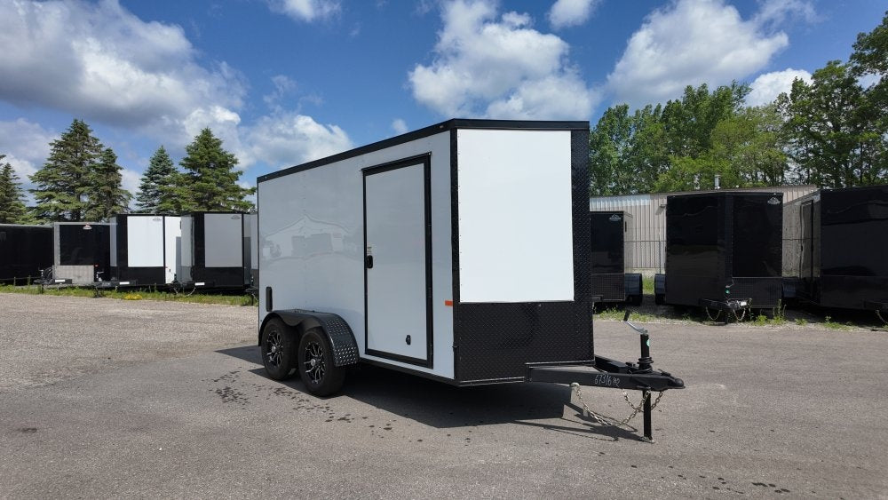 6 x 12 TA Enclosed Trailer - Black Out Package - .080 Polycore - Enclosed - Stryker Dealership Group