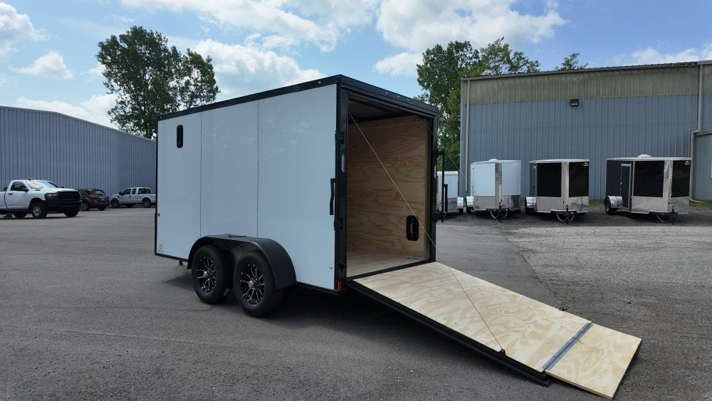 6 x 12 TA Enclosed Trailer - Black Out Package - .080 Polycore - Enclosed - Stryker Dealership Group