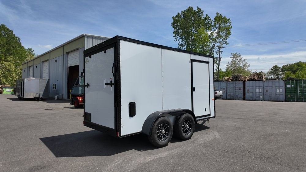 6 x 12 TA Enclosed Trailer - Black Out Package - .080 Polycore - Enclosed - Stryker Dealership Group