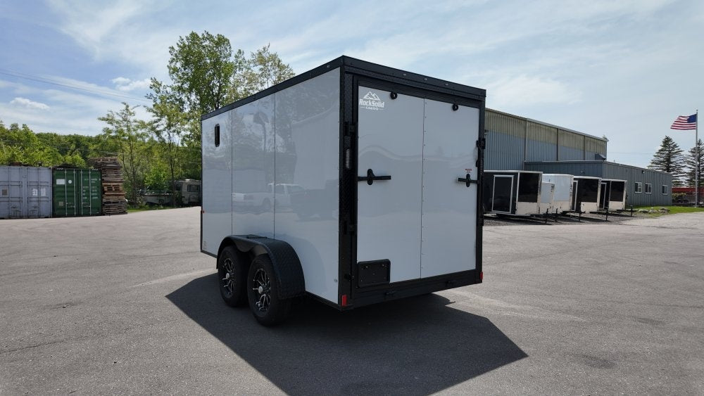 6 x 12 TA Enclosed Trailer - Black Out Package - .080 Polycore - Enclosed - Stryker Dealership Group