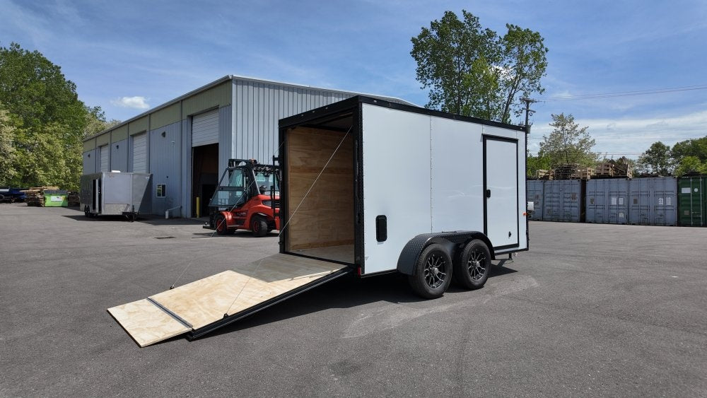 6 x 12 TA Enclosed Trailer - Black Out Package - .080 Polycore - Enclosed - Stryker Dealership Group