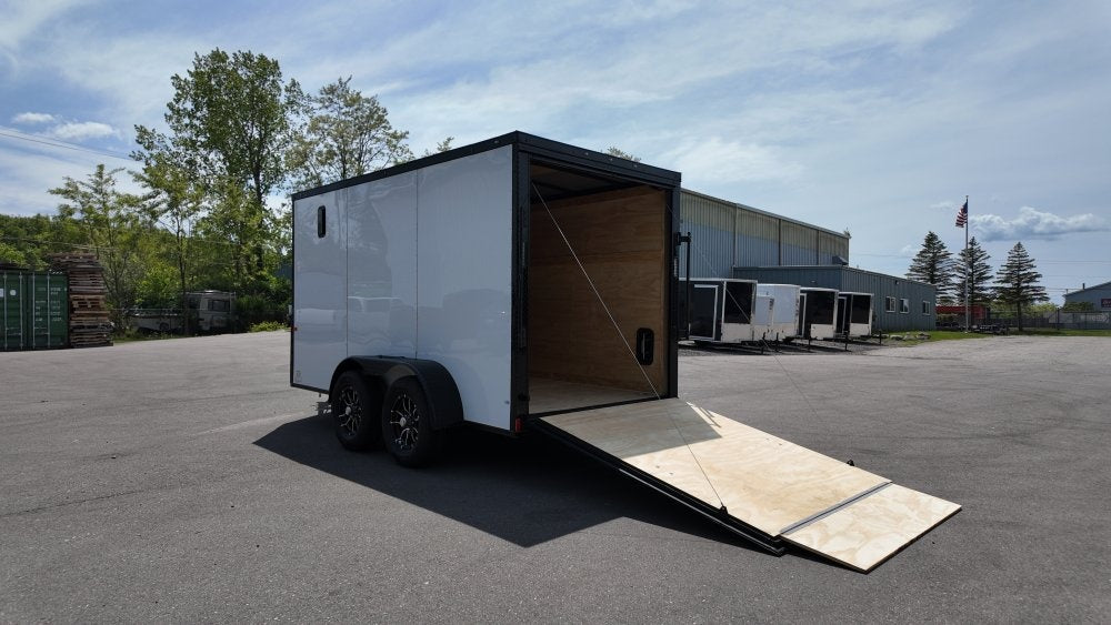 6 x 12 TA Enclosed Trailer - Black Out Package - .080 Polycore - Enclosed - Stryker Dealership Group