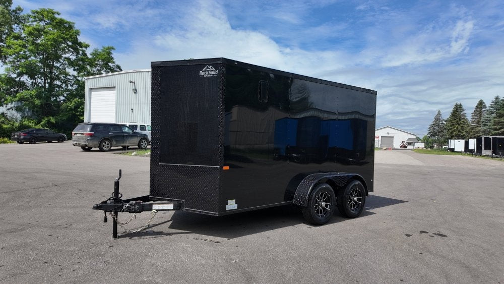 6 x 12 TA Enclosed Trailer - Black Out Package - .080 Polycore - Enclosed/Enclosed - Stryker Dealership Group