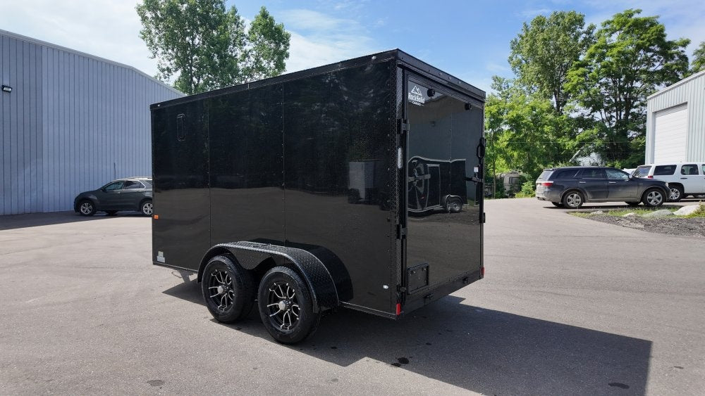 6 x 12 TA Enclosed Trailer - Black Out Package - .080 Polycore - Enclosed/Enclosed - Stryker Dealership Group