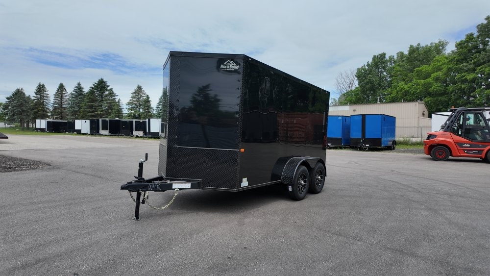 6 x 12 TA Enclosed Trailer - Black Out Package - .080 Polycore - Enclosed/Enclosed - Stryker Dealership Group