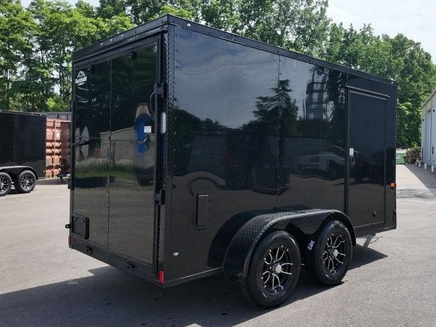 6 x 12 TA Enclosed Trailer - Black Out Package - .080 Polycore - Enclosed/Enclosed - Stryker Dealership Group