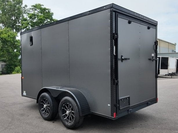 6 x 12 TA Enclosed Trailer - Black Out Package - .080 Polycore - Enclosed/Enclosed - Stryker Dealership Group