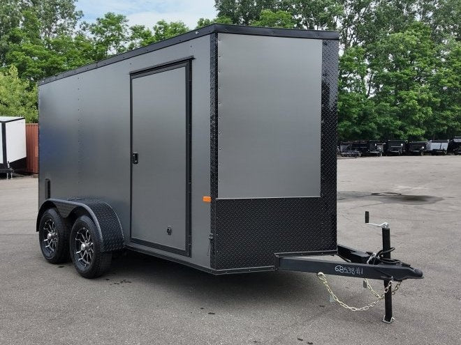 6 x 12 TA Enclosed Trailer - Black Out Package - .080 Polycore - Enclosed/Enclosed - Stryker Dealership Group