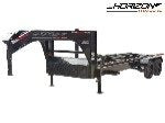 16' Horizon HRD Gooseneck Roll Off Base Trailer Telescopic 12 Ton Lift - (2) 10k Axles 14954