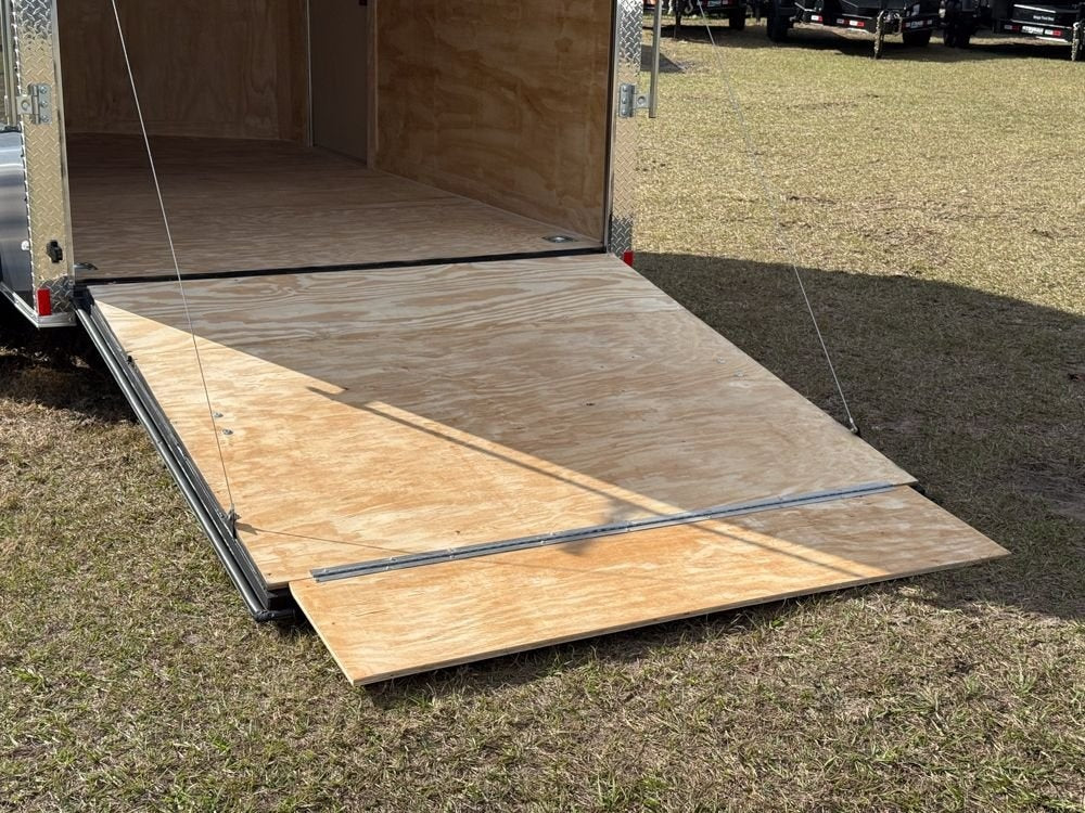 7 x 12 TA Enclosed Trailer - Black Out Package - .080 Polycore - Semi Screwless - Enclosed - Stryker Dealership Group