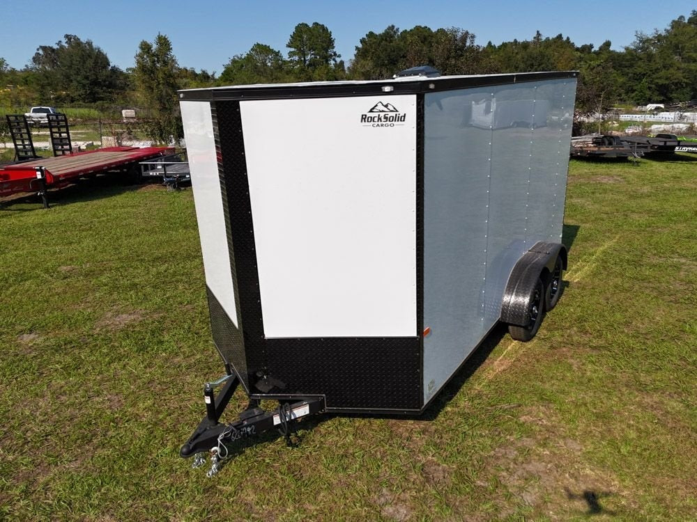 7 x 14 TA Enclosed Trailer - Black Out Package - .080 Polycore - 7' Interior - Enclosed - Stryker Dealership Group