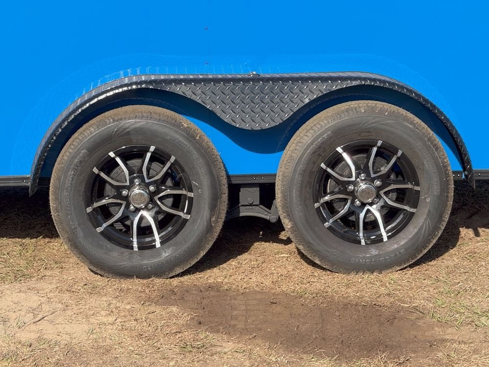 7 x 14 TA Enclosed Trailer - Black Out Package - .080 Polycore - 7' Interior - Enclosed - Stryker Dealership Group