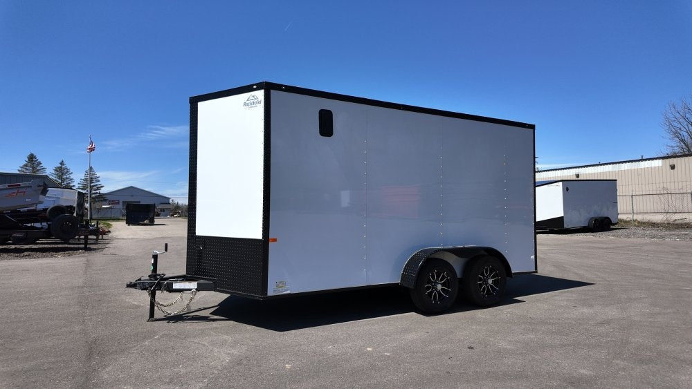 7 x 14 TA Enclosed Trailer - Black Out Package - .080 Polycore - 7' Interior - Enclosed - Stryker Dealership Group