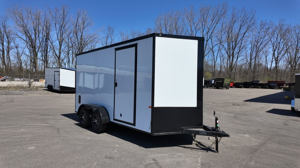 7 x 14 TA Enclosed Trailer - Black Out Package - .080 Polycore - 7' Interior - Enclosed - Stryker Dealership Group