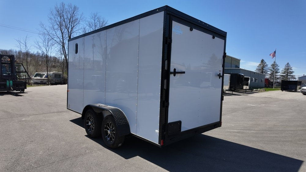 7 x 14 TA Enclosed Trailer - Black Out Package - .080 Polycore - 7' Interior - Enclosed - Stryker Dealership Group