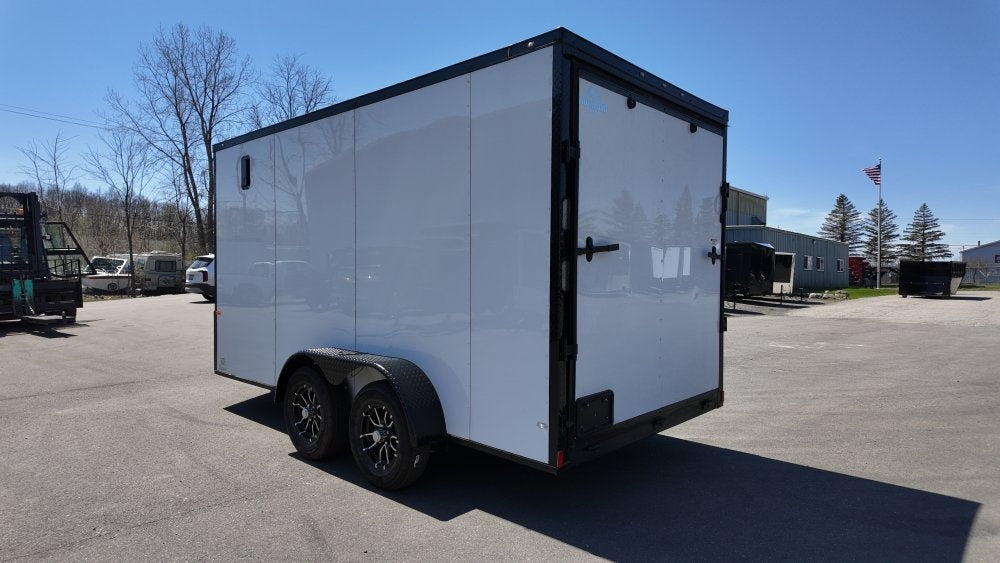 7 x 14 TA Enclosed Trailer - Black Out Package - .080 Polycore - 7' Interior - Enclosed - Stryker Dealership Group