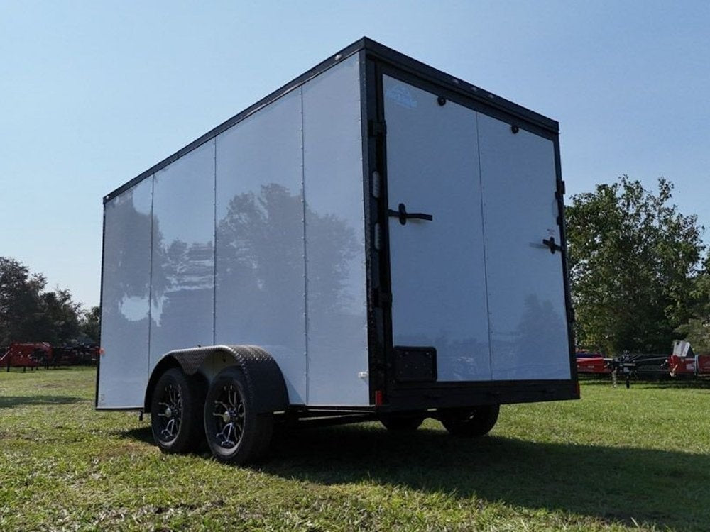 7 x 14 TA Enclosed Trailer - Black Out Package - .080 Polycore - 7' Interior - Enclosed - Stryker Dealership Group