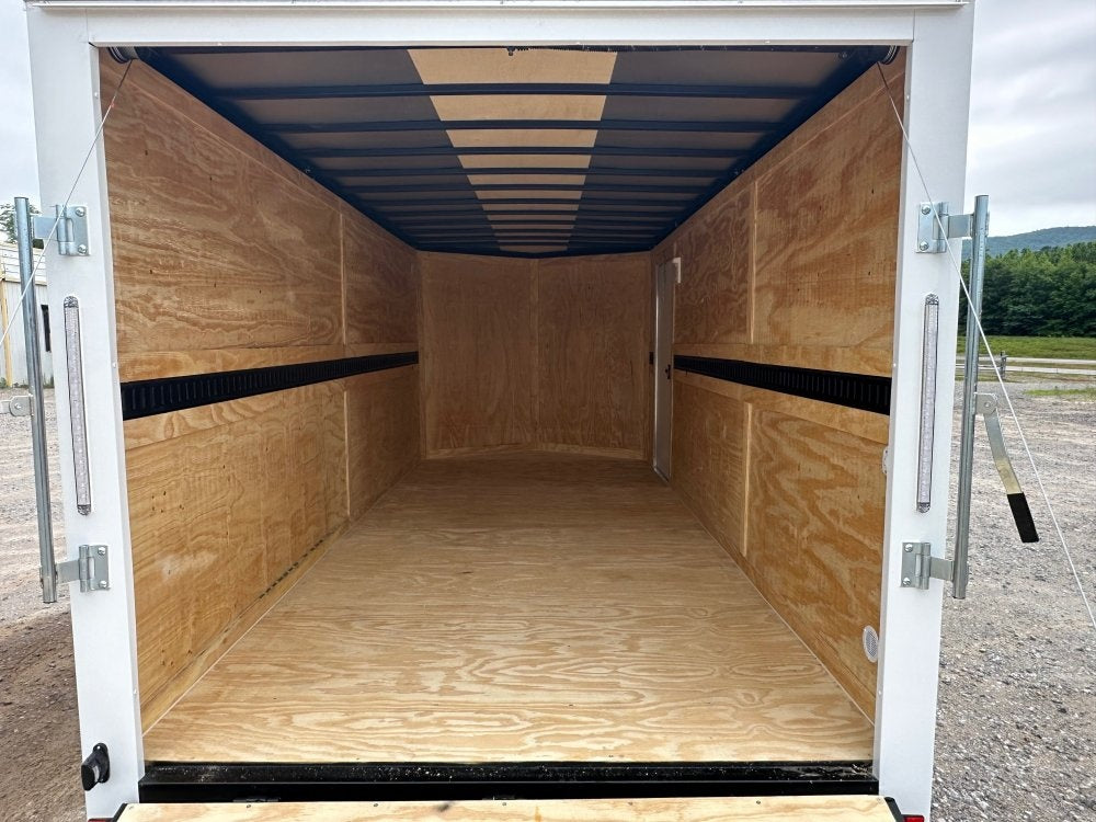 7 x 16 Spartan Avenger Series TA (2) 3.5k Axles 84" Interior Height + UTV Steel Package - Enclosed - Stryker Dealership Group