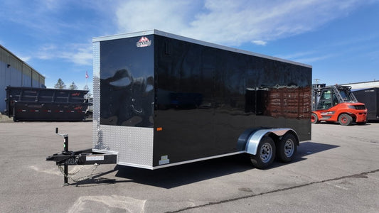 7 x 16 TA Enclosed Trailer - Enclosed - Stryker Dealership Group