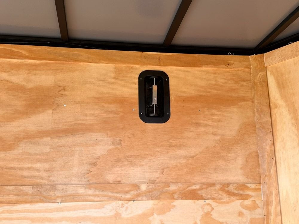 7 x 16 TA Enclosed Trailer - Black Out Package - .080 Polycore - 7' Interior - Enclosed - Stryker Dealership Group