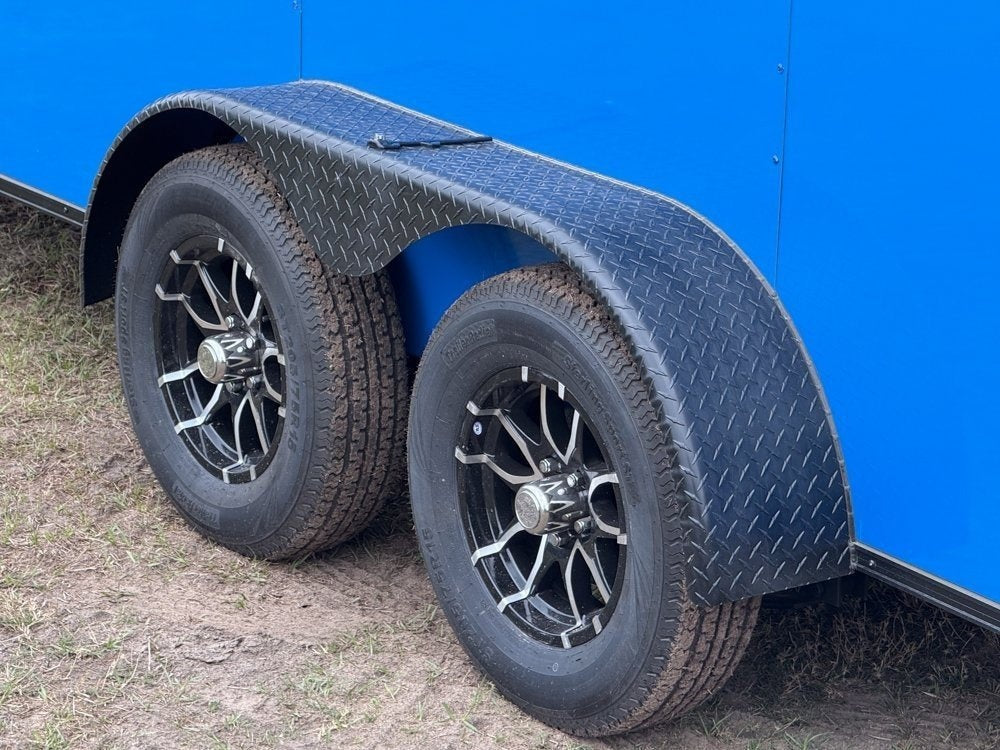 7 x 16 TA Enclosed Trailer - Black Out Package - .080 Polycore - 7' Interior - Enclosed/Enclosed - Stryker Dealership Group