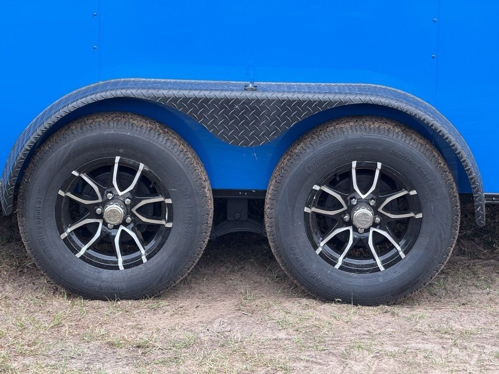 7 x 16 TA Enclosed Trailer - Black Out Package - .080 Polycore - 7' Interior - Enclosed/Enclosed - Stryker Dealership Group