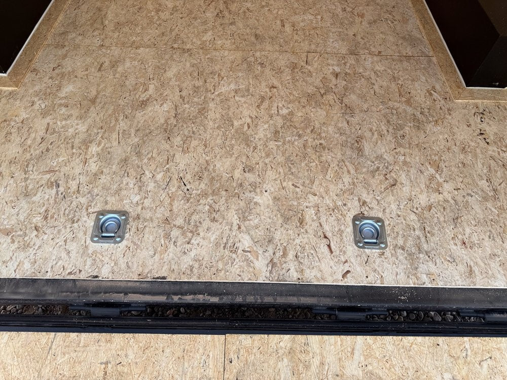 8.5 x 16 Outback DLX Flat Top V Nose Car Hauler (2) - 3500 lbs Axles - Enclosed - Stryker Dealership Group