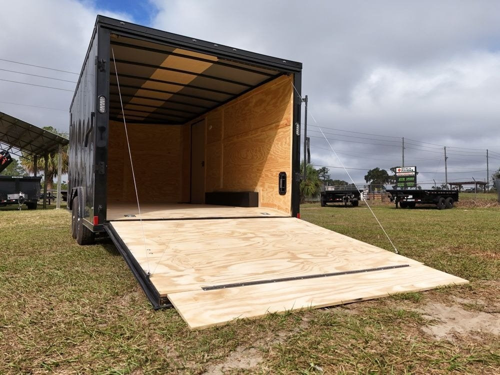 8.5 x 16 TA Enclosed Trailer - (2) .080 Polycore - Semi Screwless - Enclosed - Stryker Dealership Group