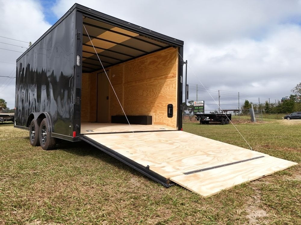8.5 x 16 TA Enclosed Trailer - (2) .080 Polycore - Semi Screwless - Enclosed - Stryker Dealership Group