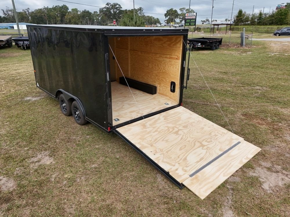 8.5 x 16 TA Enclosed Trailer - (2) .080 Polycore - Semi Screwless - Enclosed - Stryker Dealership Group