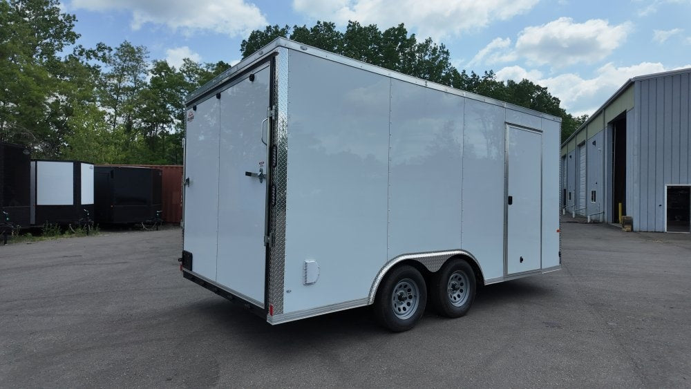 8.5 x 16 TA Enclosed Trailer - (2) .080 Polycore - Semi Screwless - Enclosed - Stryker Dealership Group