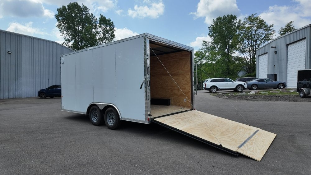 8.5 x 16 TA Enclosed Trailer - (2) .080 Polycore - Semi Screwless - Enclosed - Stryker Dealership Group