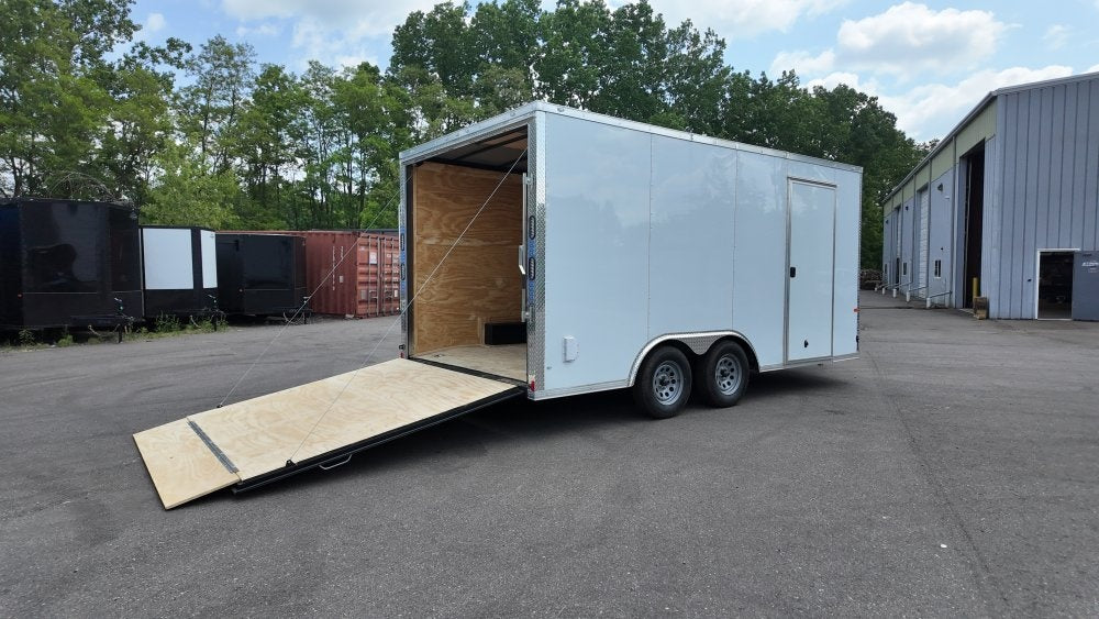 8.5 x 16 TA Enclosed Trailer - (2) .080 Polycore - Semi Screwless - Enclosed - Stryker Dealership Group