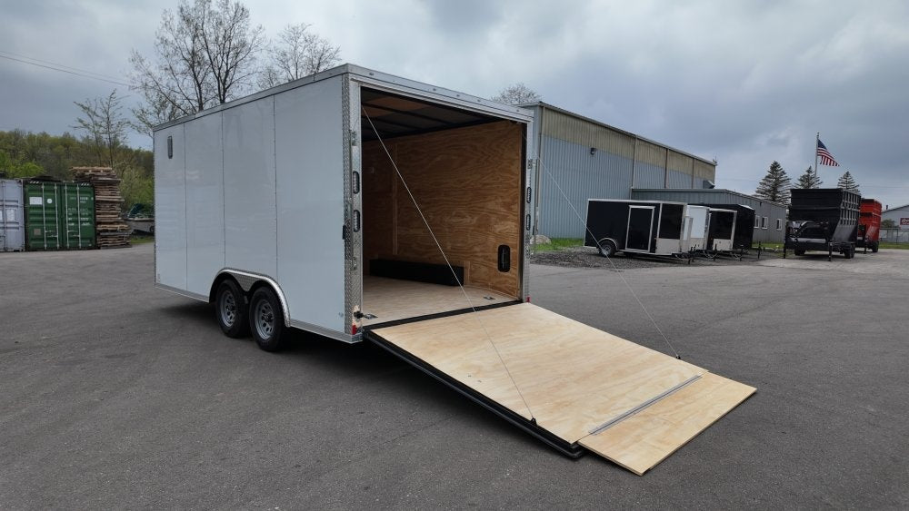 8.5 x 16 TA Enclosed Trailer - (2) .080 Polycore - Semi Screwless - Enclosed - Stryker Dealership Group