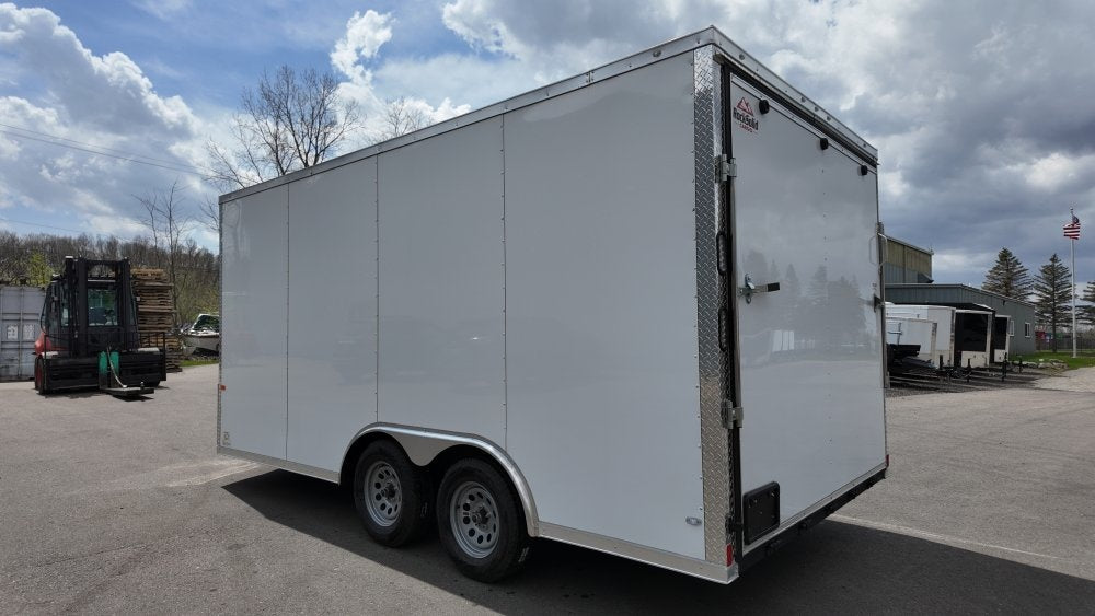 8.5 x 16 TA Enclosed Trailer - (2) 3500lb Axles - .080 Polycore - Semi-Screwless - Enclosed - Stryker Dealership Group