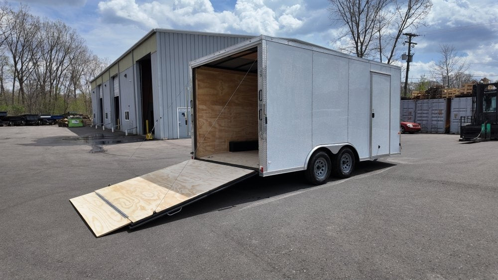 8.5 x 16 TA Enclosed Trailer - (2) 3500lb Axles - .080 Polycore - Semi-Screwless - Enclosed - Stryker Dealership Group