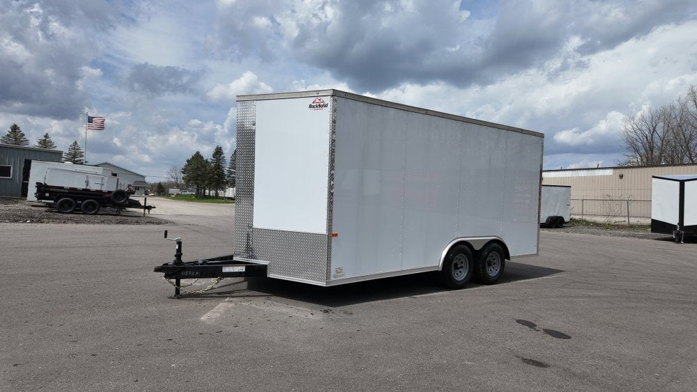 8.5 x 16 TA Enclosed Trailer - (2) 5200lb Axles - .080 Polycore - Semi-Screwless - Enclosed - Stryker Dealership Group