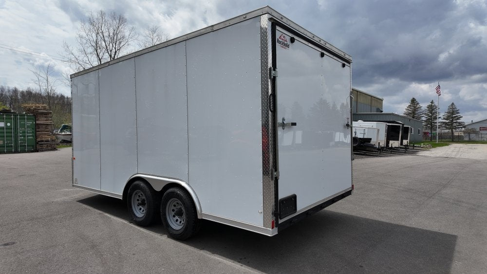 8.5 x 16 TA Enclosed Trailer - (2) 5200lb Axles - .080 Polycore - Semi-Screwless - Enclosed - Stryker Dealership Group