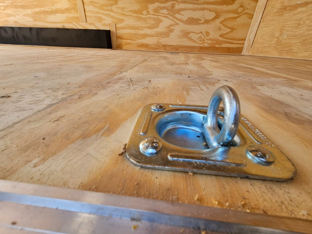 8.5 x 16 TA Poly/Semi-screw/6" add/60" TTT/Dual tail lights Eclosed Trailer - Enclosed - Stryker Dealership Group