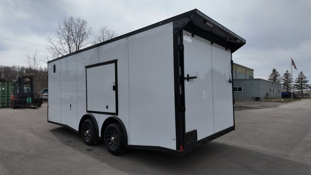 8.5 x 20 TA Enclosed Race Trailer - (2) 5200lb Axles - Black Out Package - .080 Polycore - Enclosed - Stryker Dealership Group