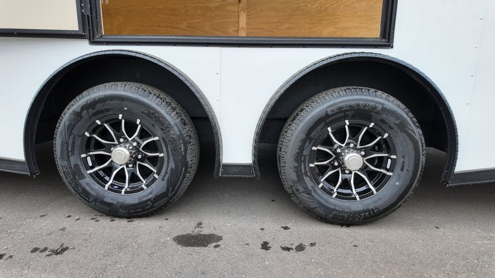 8.5 x 20 TA Enclosed Race Trailer - (2) 5200lb Axles - Black Out Package - .080 Polycore - Enclosed - Stryker Dealership Group