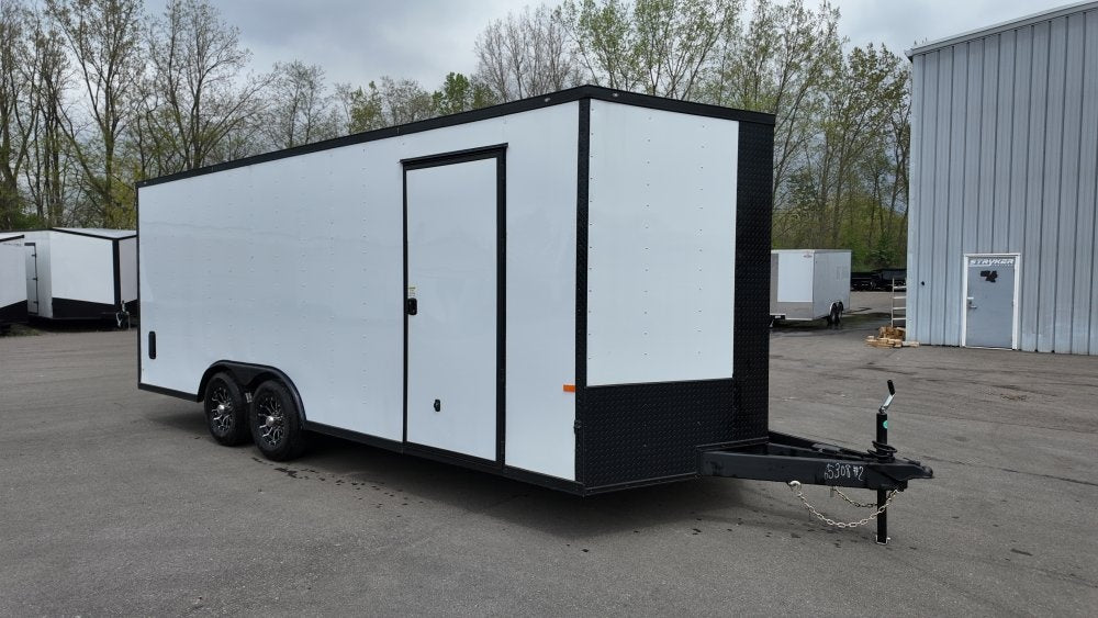 8.5 x 20 TA Enclosed Trailer - (2) 5200lb Axles - Black Out Package - .080 Polycore - Enclosed - Stryker Dealership Group