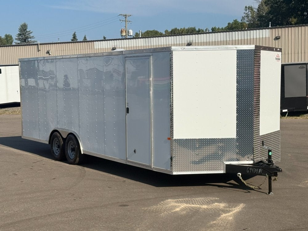 8.5 x 24 TA Enclosed - (2) 5200lb Drop Axles - .080 Polycore - Enclosed - Stryker Dealership Group