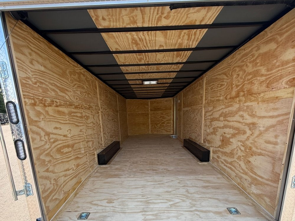 8.5 x 24 TA Enclosed - (2) 5200lb Drop Axles - .080 Polycore - Enclosed - Stryker Dealership Group